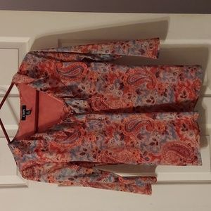 Chaps blouse, size large